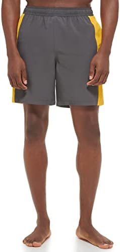 Calvin Klein Men's Standard Uv Protected Two Tone Swim Trunk