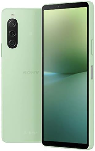 Sony Xperia 10 V XQ-DC72 5G Dual 128GB ROM 8GB RAM Factory Unlocked (GSM Only | No CDMA - not Compatible with Verizon/Sprint) Smartphone Global Model Mobile Cell Phone - Green