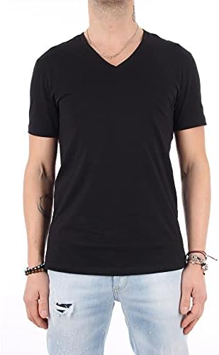 A｜X ARMANI EXCHANGE Men's Basic Pima V Neck Tee