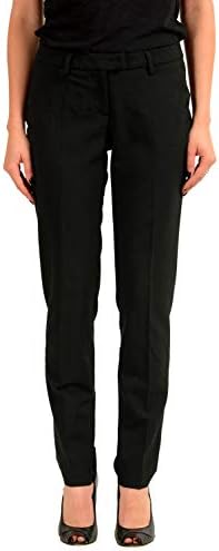 Moncler Women's Wool Black Dress Pants US 6 IT 42