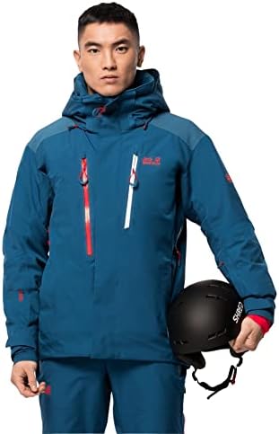 Jack Wolfskin Mens Snow Summit Jacket M, Dark Cobalt, XXL