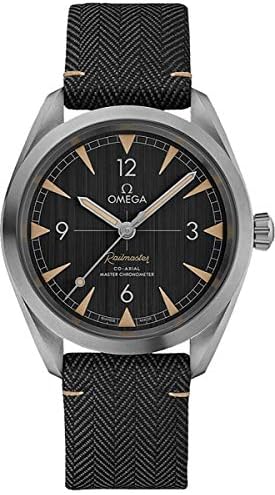 Omega Seamaster Railmaster Co-Axial Master Chronometer Mens Watch 220.12.40.20.01.001