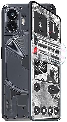 TMahhbid 2pcs Hydrogel Film Screen Protector for Nothing Phone (2) (6.7 inch), Soft TPU [Clear HD] Protective Screen Protector Film (Not Tempered Glass)