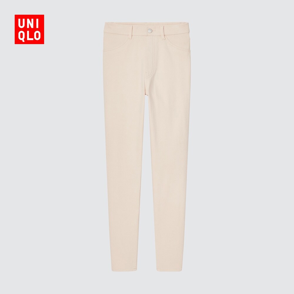 new2024 Uniqlo Women's HEATTECH High Elasticity High Waist Tight Pants (Inner Brushed Autumn/Winter) 439203 2022 Japanauthentic PXGˉCallawayˉlecoq sportif¯◑