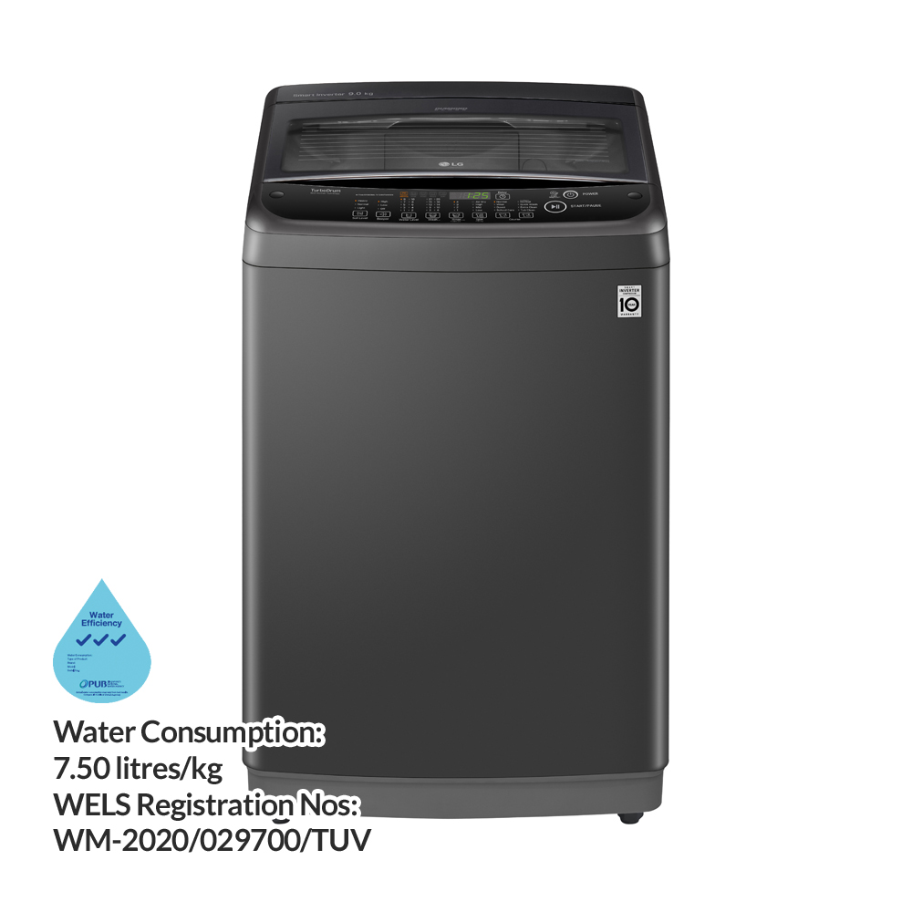 [BULKY] LG T2109VSAB TOP LOAD WASHER (9 KG) | 2 YEARS WARRANTY