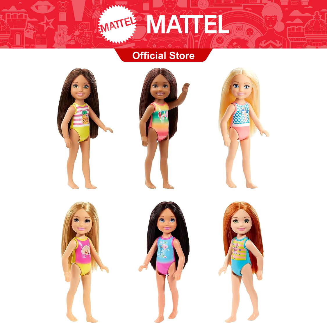 Barbie Chelsea Holiday Dolls (RANDOM PICK)