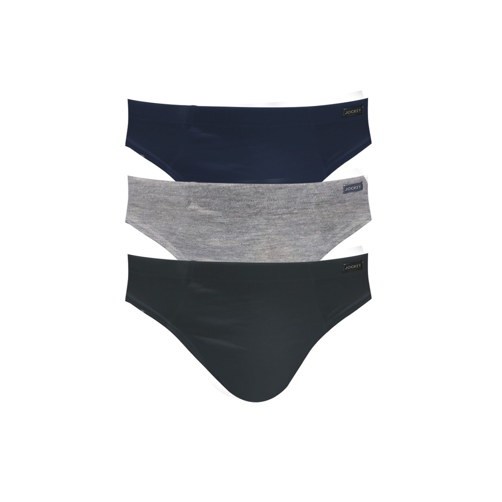 Jockey 3pcs Men Combed Cotton Bikini Briefs JMB277423AS1
