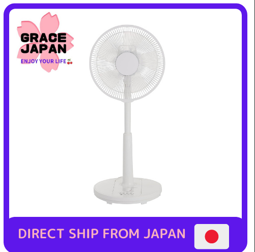 Amazon Basic Living Fan, Oscillating, with Timer Function, 3 Levels of Air Flow Adjustment, White