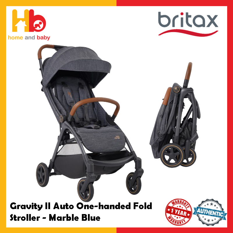Britax - Gravity II Auto One-handed Fold Stroller